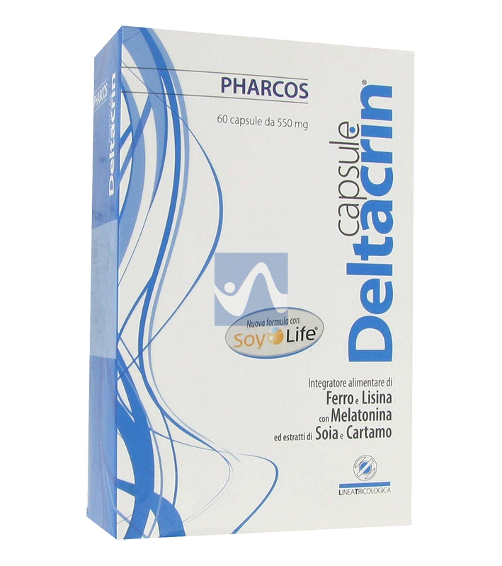 Pharcos Linea Tricologici Deltacrin Integratore Anticaduta Capelli 60 Capsule