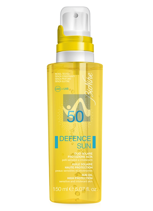 BioNike Linea Defence Sun SPF50 Olio Spray Corpo Pelli Sensibili 150 ml