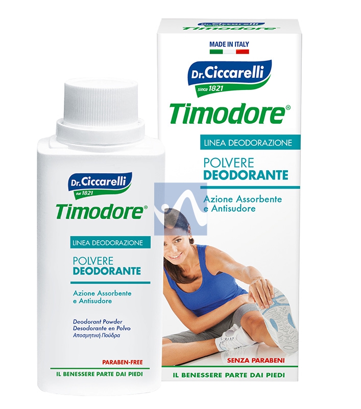 Dottor Ciccarelli Linea Deodorazione Piedi Polvere Assorbente Antisudore 75 g