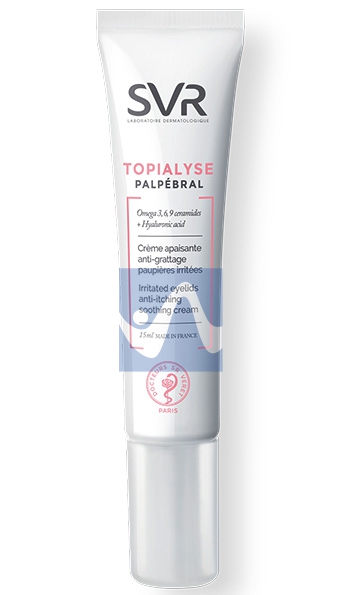 SVR Linea Topialyse Palpebral Trattamento Lenitivo Occhi Pelli Irritabili 15 ml