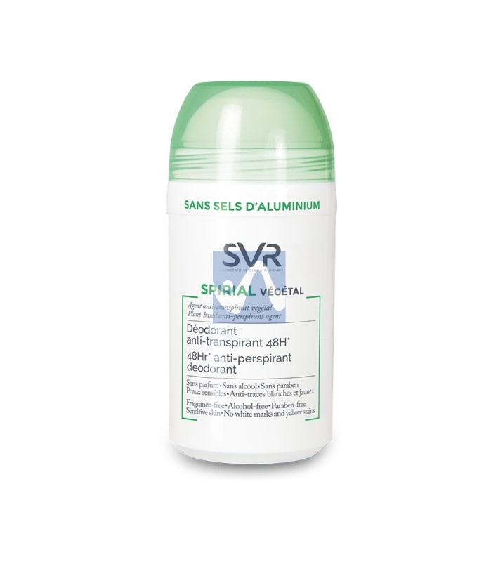 SVR Linea Spirial Vegetal Deodorante Anti-Traspirante Senza Sali Roll-on 50 ml