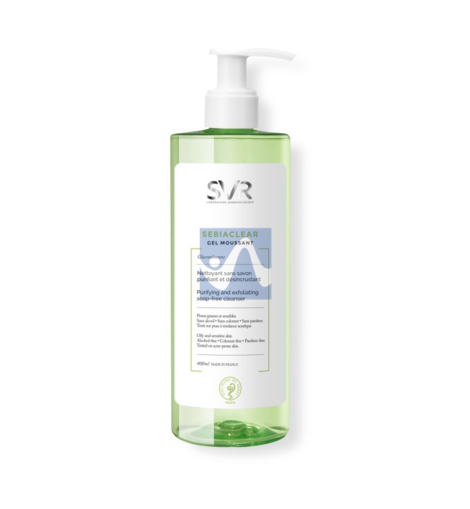 SVR Linea Sebiaclear Gel Moussant Purificante Detergente Pelli Impure 400 ml