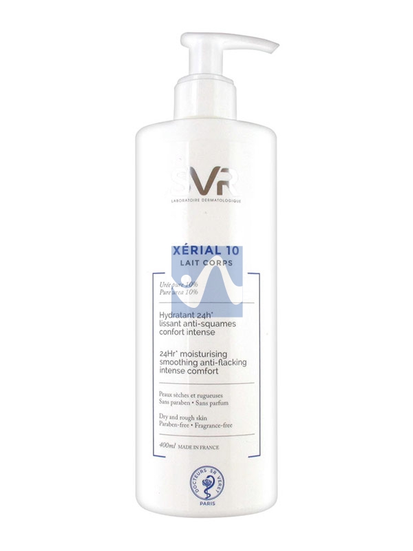 SVR Linea Xrial 10 Lait Corps Trattamento Urea Nutriente Anti-Secchezza 400 ml