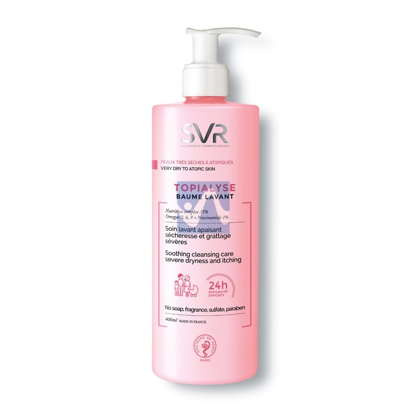 SVR Linea Topialyse Baume Lavant Trattamento Detergente Anti-Prurito 400 ml