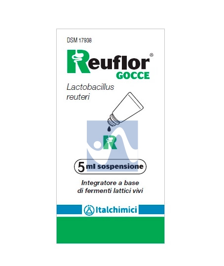 Italchimici Linea Intestino Sano Reuflor Gocce Integratore Alimentare 5 ml