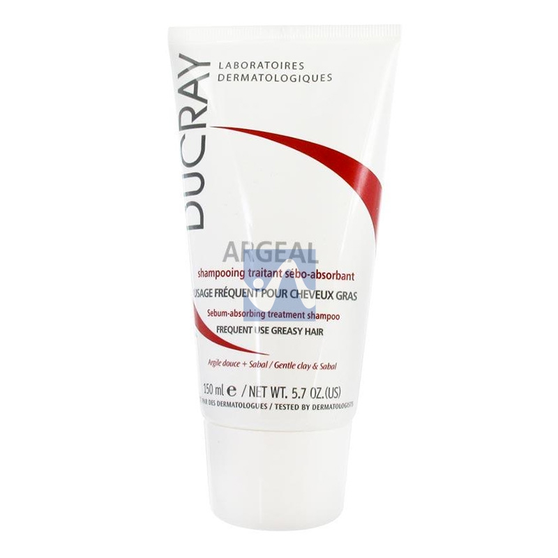 Ducray Linea Capelli Grassi Argeal Shampoo Riequilibrante Normalizzante 150 ml