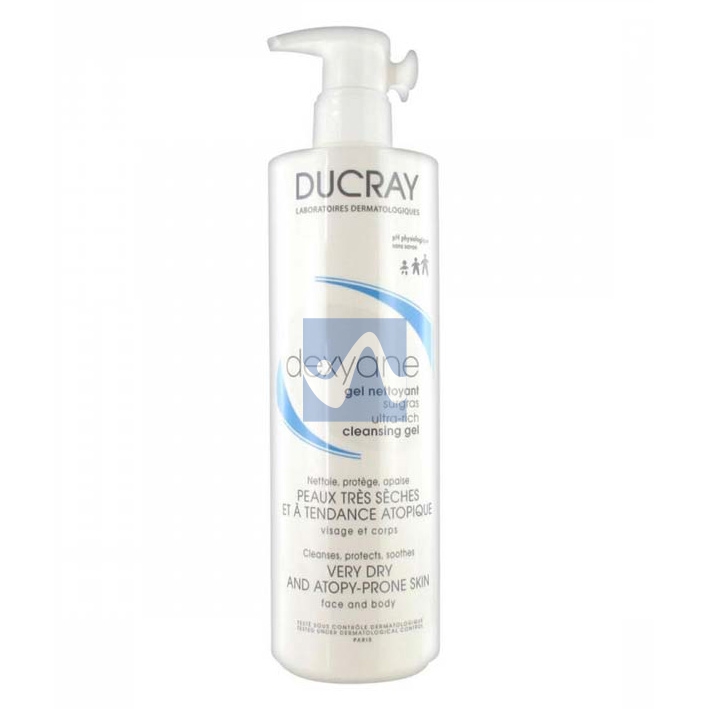 Ducray Linea Dexyane Pelli Atopiche Gel Detergente Delicato Lenitivo Corpo 400ml