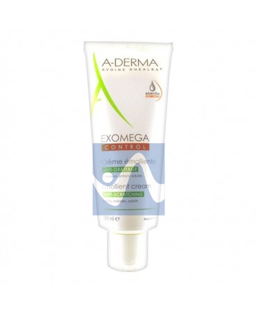 A-Derma Linea Exomega Pelli Secche Control Crema Emolliente Anti-Prurito 200 ml