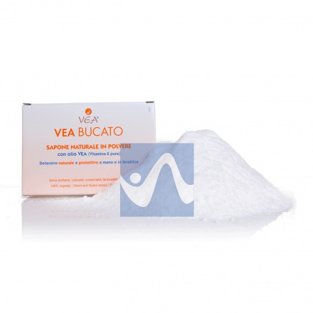 VEA Linea Pelli Sensibili Bucato Sapone Naturale in Polvere con Olio VEA 500 g
