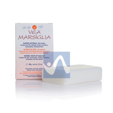 VEA Linea Pelli Sensibili Marsiglia Sapone Naturale Delicato a pH Neutro 100 g