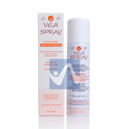 VEA Linea Pelli Sensibili Olio Secco SprayVitamina E Pura Nebulizzata 100 ml