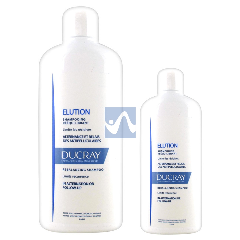 Ducray Linea Forfora Secca Elution Shampoo Riequilibrante Normalizzante 600 ml