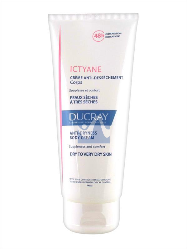 Ducray Linea Disidratazione Ictyane Crema Corpo Pelli Molto Secche 200 ml