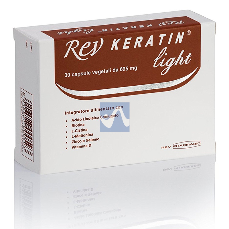Pharmabio Linea Anticaduta Capelli Rev Keratin Light Integratore 30 Capsule
