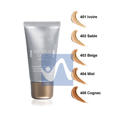 Bionike Linea Defence Color Fondotinta Opacizzante Mat-Zone 30 ml 403 Beige
