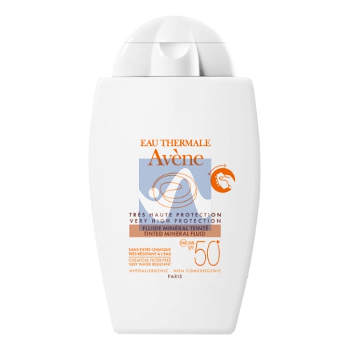 Avene Linea Solare Pelli Intolleranti SPF50+ Fluido Minerale Colorato 40 ml