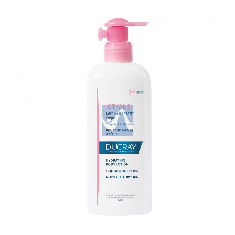 Ducray Linea Disidratazione Ictyane Latte Idratante Protettivo Corpo 400 ml