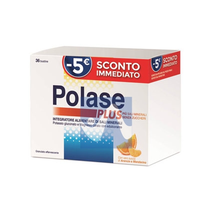 Polase Linea Sali Minerali Plus Integratore Alimentare 36 Buste Arancia Offerta