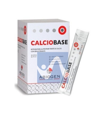 Abiogen Pharma Linea Salute Ossea Calciobase Integratore Alimentare 30 Stick
