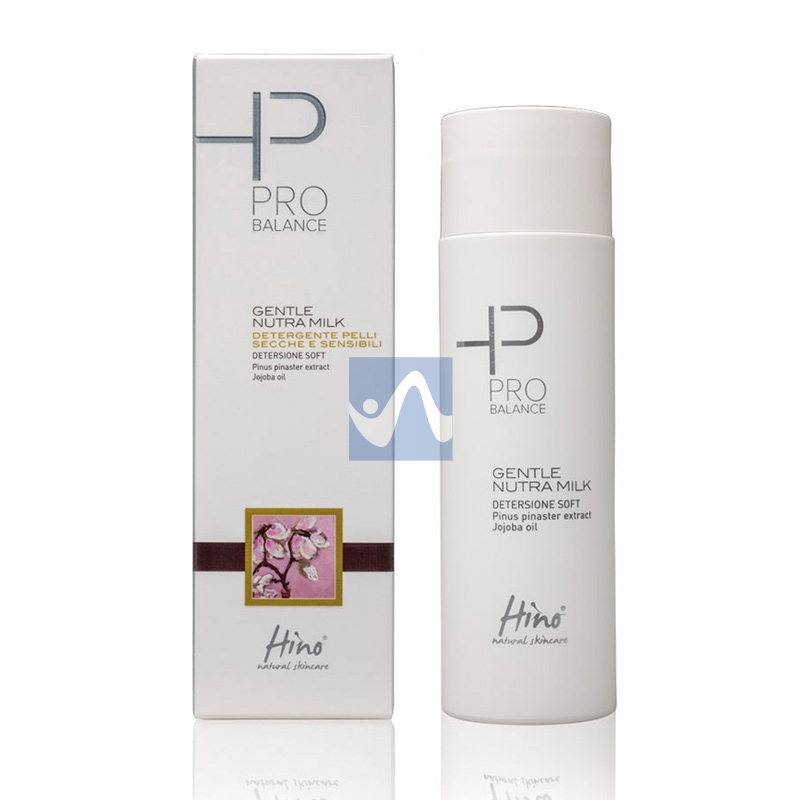 Hino Linea Pro Balance Gentle Nutra Milk Detergente Pelli Secche Sensibili 200ml