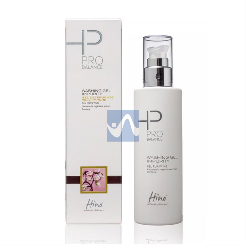 Hino Linea Pro Balance Washing Gel Impurity Gel Detergente Pelli Impure 200 ml