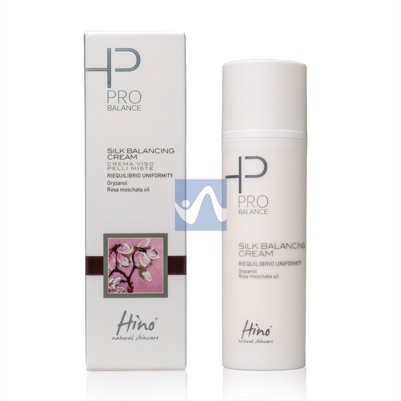 Hino Linea Pro Balance Silk Balancing Cream Crema Viso Pelli Miste Riequil 50ml