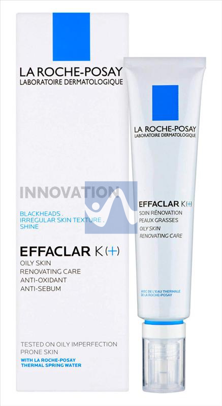 La Roche Posay Linea Pelli Grasse Effaclar K+ Crema Rinnovatrice Anti-Sebo 40 ml