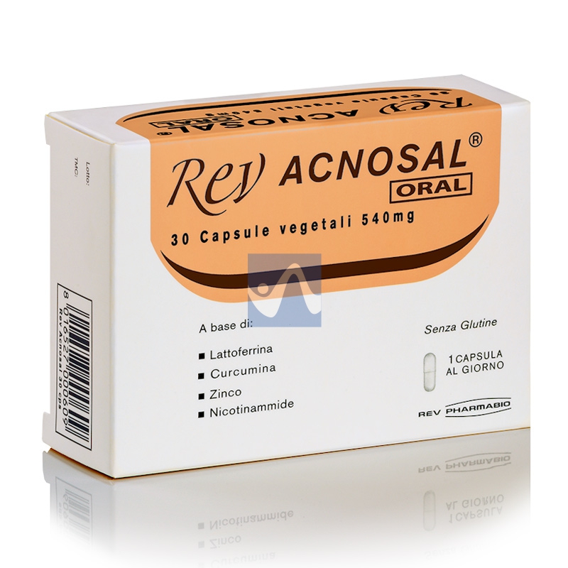 Rev Pharmabio Linea Anti-acne Acnosal Oral Integratore Alimentare 30 Capsule