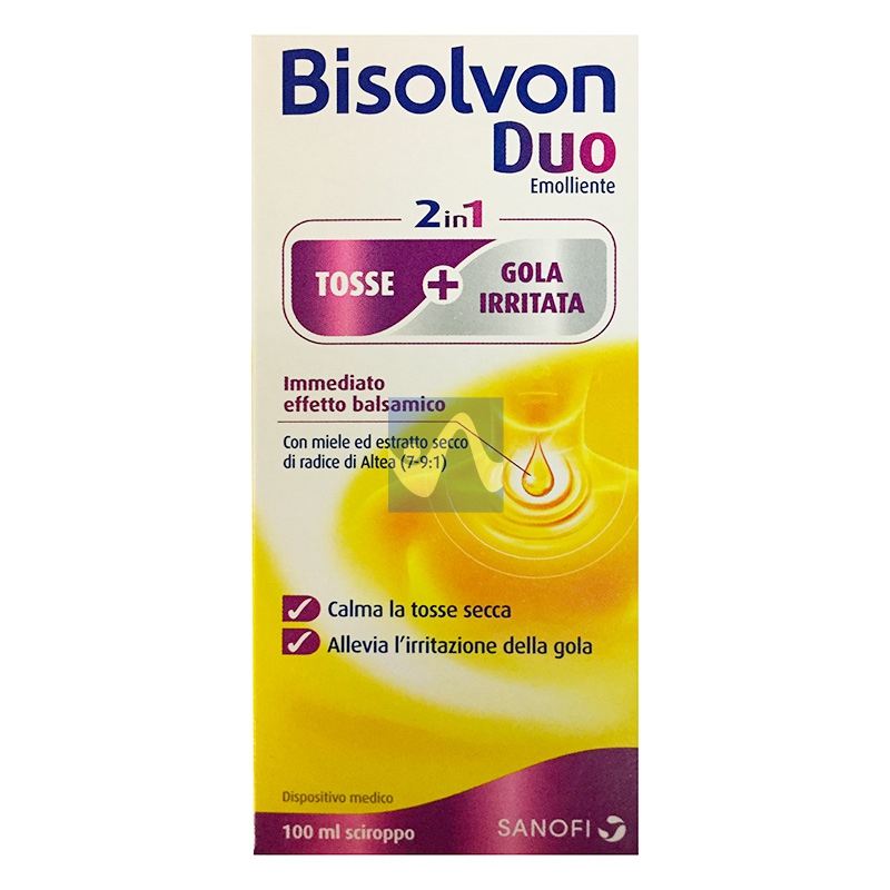 Sanofi Aventis Linea Dispositivi Medici Bisolvon Duo 2in1 Tosse e Gola 100 ml