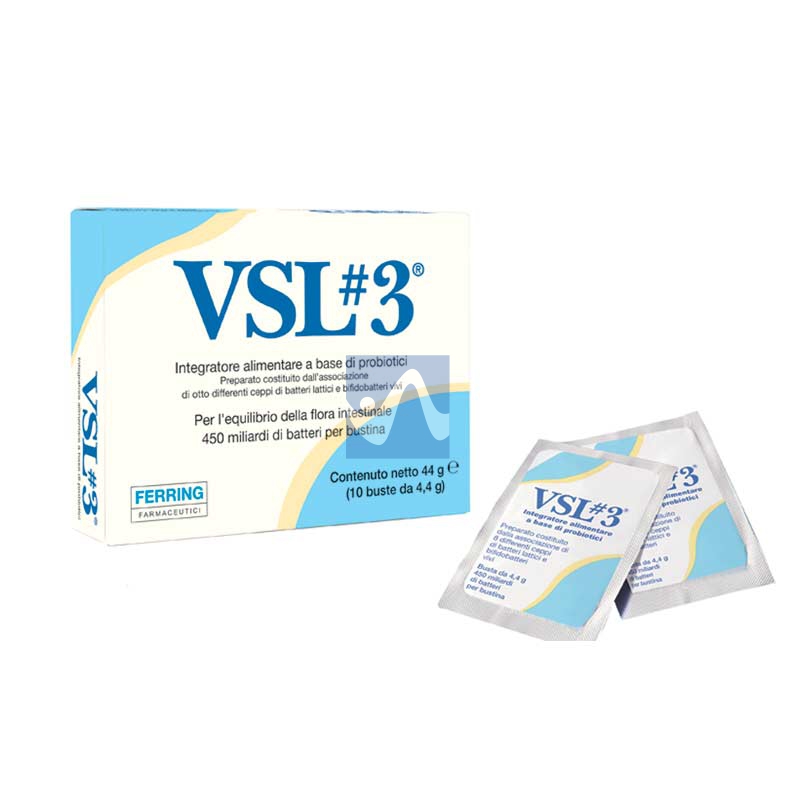 Actial Farmaceutica Linea Intestino Sano VSL#3 Integratore Fermenti 10 Buste