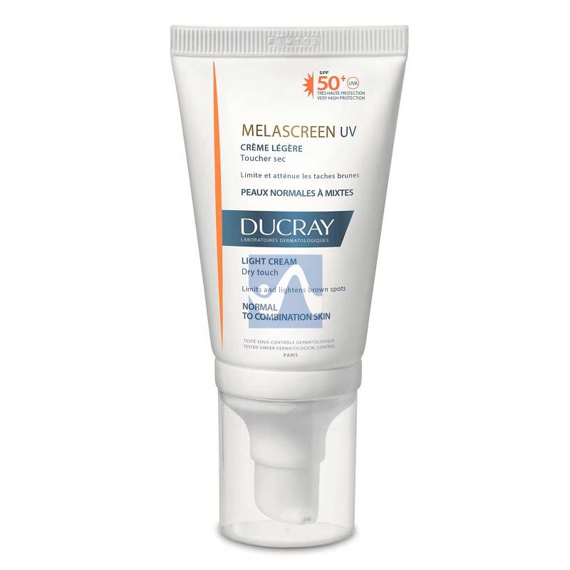 Ducray Linea Macchie Brune Melascreen UV SPF50+ Crema Leggera Pelli Miste 40 ml