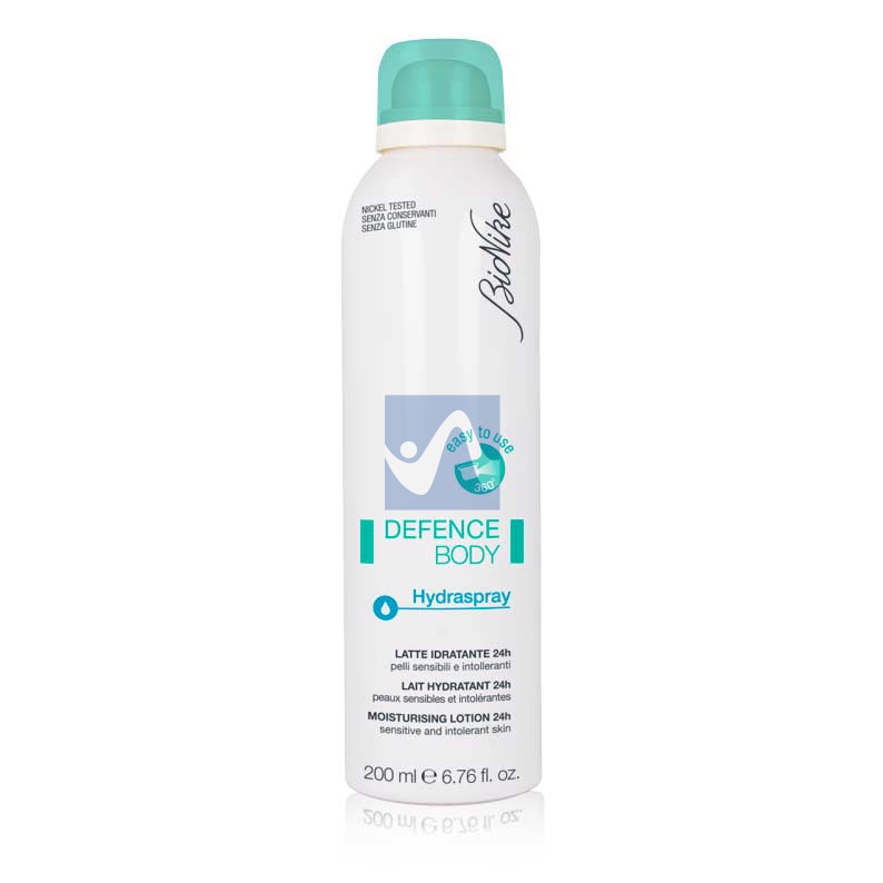 BioNike Linea Defence Body Latte Idratante Spray 24h Setoso e Profumato 200 ml
