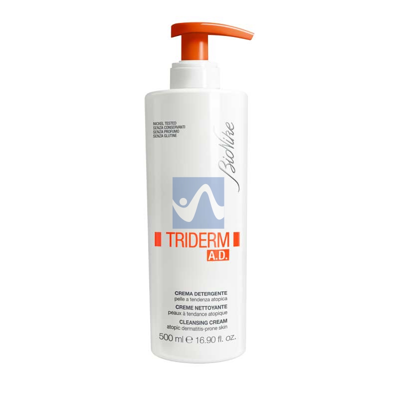 BioNike Linea Triderm Pelli Sensibili AD Crema Detergente Delicata Corpo 500 ml