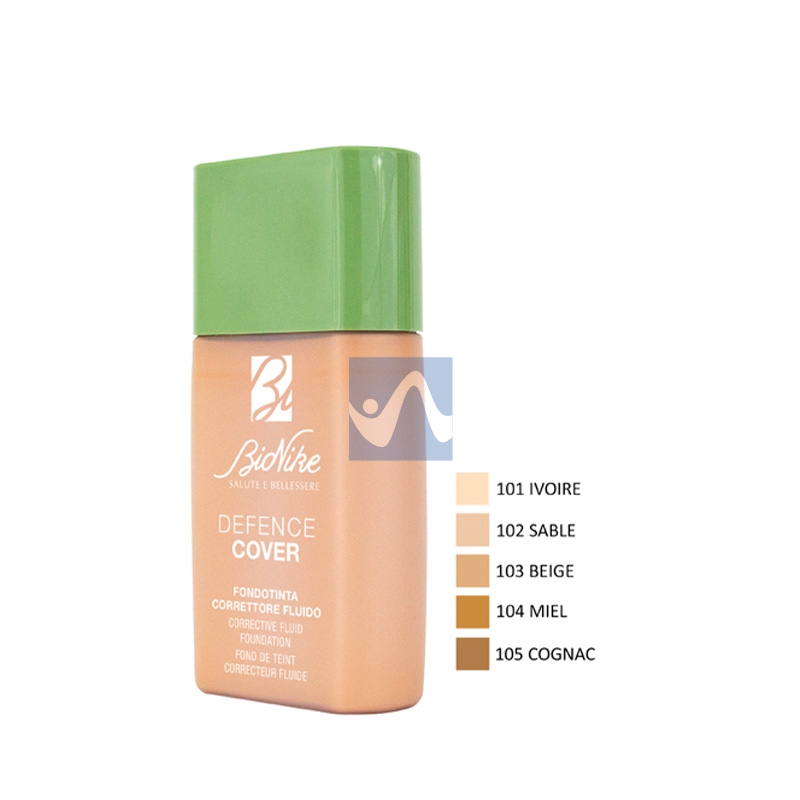 Bionike Linea Defence Color Cover Fondotinta Viso Fluido Camouflage 102 40 ml