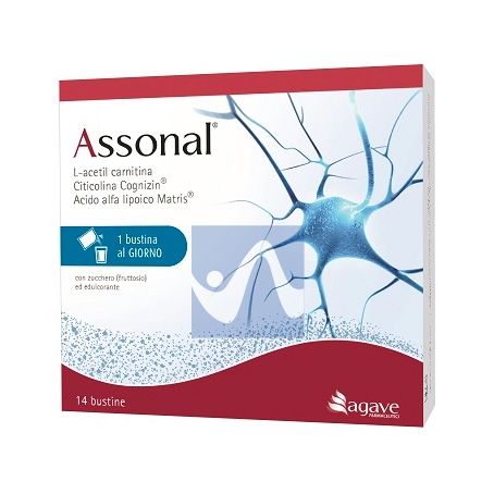 Agave Linea Benessere Sistema Nervoso Assonal Integratore Alimentare 14 Buste