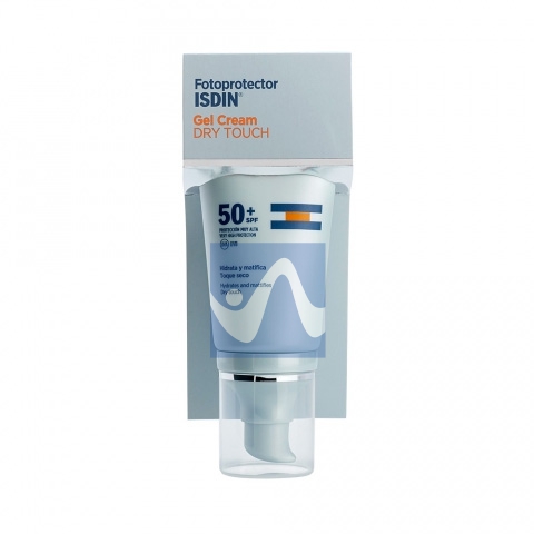 ISDIN Linea Solare SPF50+ Fotoprotector Gel Cream Dry Touch Invisibile 50 ml