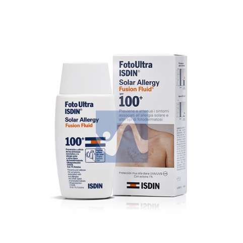ISDIN Linea Solare SPF100+ Foto Ultra Solar Allergy Fusion Fluid 50 ml