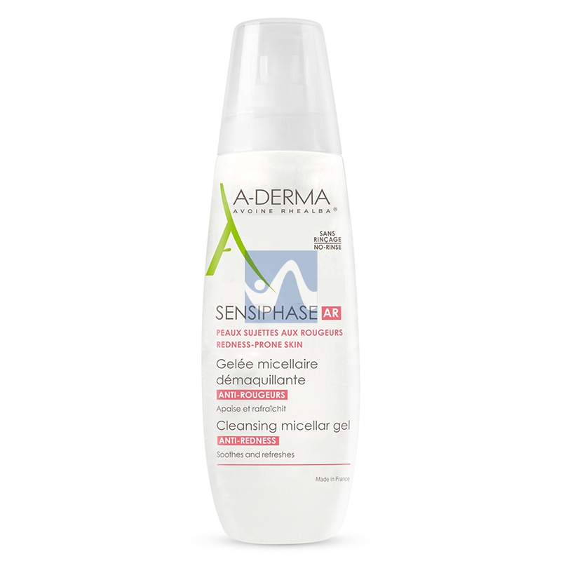A-Derma Linea Sensiphase A.R. Gelee Micellare Lenitiva Anti-Rougeurs 400 ml